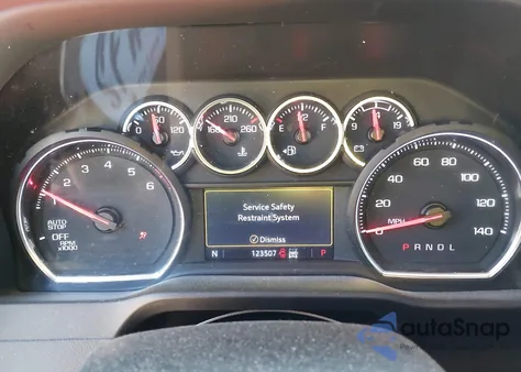 2021 Chevrolet Silverado 1500 4Wd Short Bed Custom Trail Boss из США, поврежденный, VIN 1GCPYCEL7MZ260456